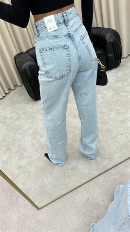 BUZ MAVİ STRAİGHT JEAN