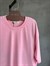 Cos Taş Yıkama Tişört (Pembe)