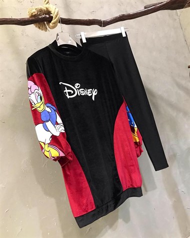 Donald Duck (Siyah)