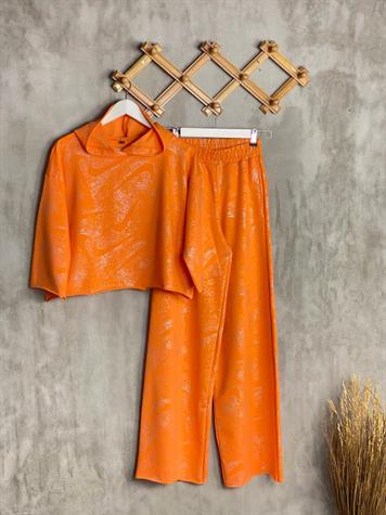 Gümüş Baskılı Takım (Oranj)