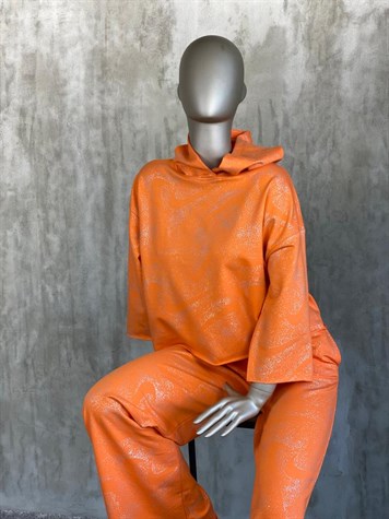 Gümüş Baskılı Takım (Oranj)