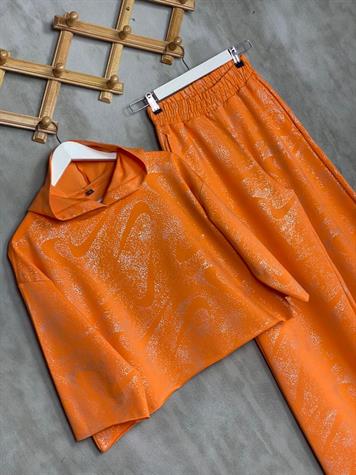 Gümüş Baskılı Takım (Oranj)