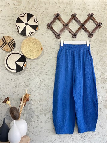 Kabartma Dokulu Kimono Takım (Lacivert)