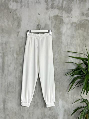 Kadın Eşofman Pantolon (Beyaz)