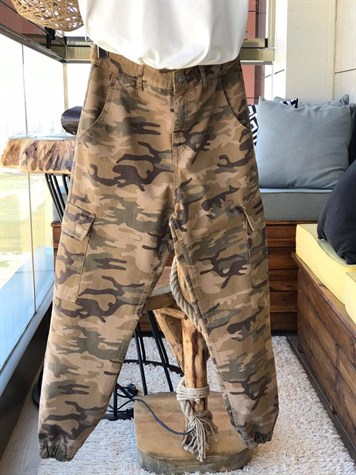Kamuflaj Desen Komando Pantolon