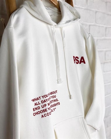Kapşonlu Kanguru Cepli Sweatshirt