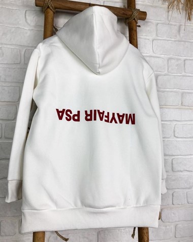 Kapşonlu Kanguru Cepli Sweatshirt