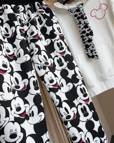 Kapşonlu Mickey Sweat
