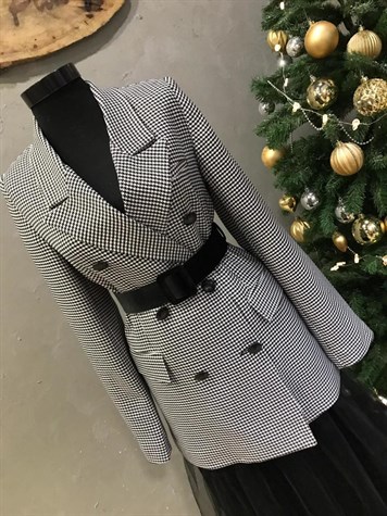 Kaşe Kumaş Blazer Ceket