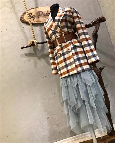 Kaşe Kumaş Blazer Ceket