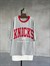 Knicks Baskılı Oversize Tişört (Gri)