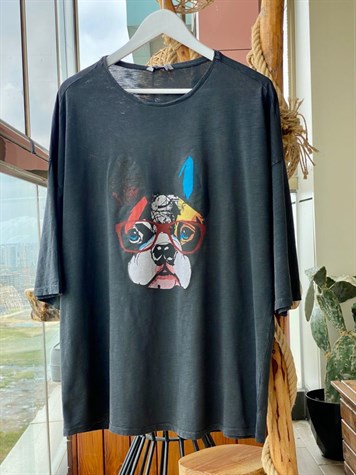 Köpek Baskılı Tshirt