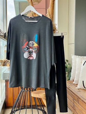 Köpek Baskılı Tshirt