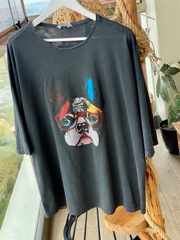 Köpek Baskılı Tshirt