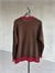 Maison Kolej Oversize Tunik Kazak (Kahve)
