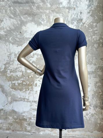 Marka Model Polo Yaka Elbise (Lacivert)