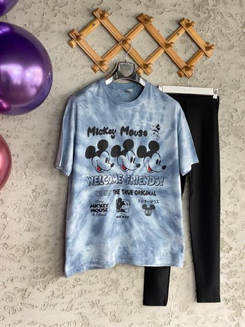 Mickey Mouse Batik Desen Tshirt