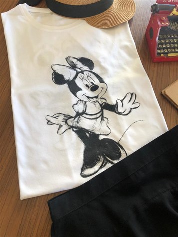 Mickey Mouse Tshirt (SİYAH)