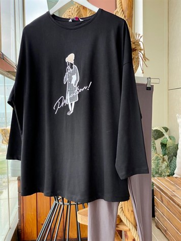 Nakış İşlemeli Tshirt
