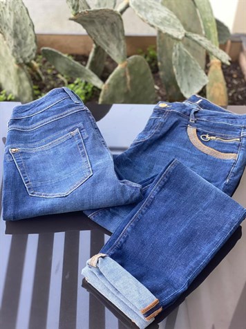 Orjinal Marka Cebi Taş Detaylı Jean