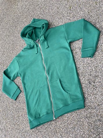 Orjinal Marka Sweat Hırka (Zümrüt Yeşili)
