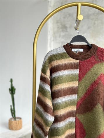 Orjinal ZR Marka Angora Kazak (Karışık Renk)
