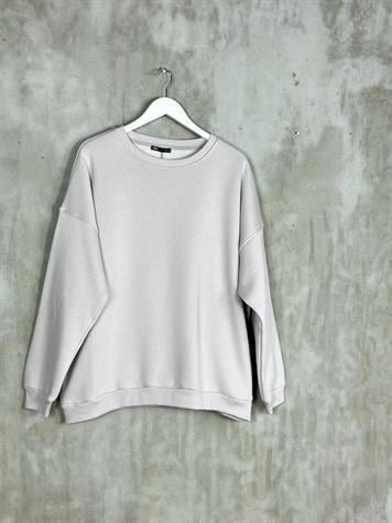 Oversize Kadın Premium Sweatshirt(GRİ)