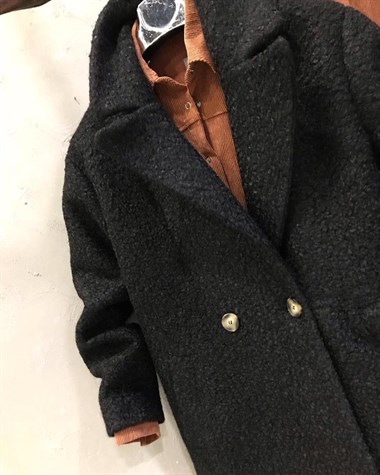 Oversize Kesim Kaban (SİYAH)