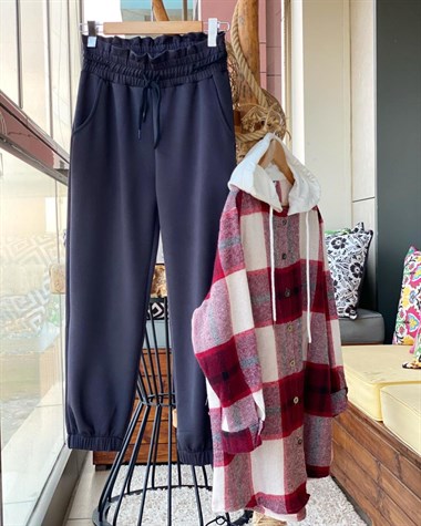 Oversize Kesim Oduncu Gömlek (BORDO)