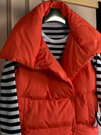 Oversize Model Şişme Yelek (Oranj)