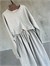 Oversize Sweat Palazzo Pantolon Takım (Gri)