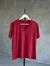 Oys V Yaka Basic Tişört (Bordo)