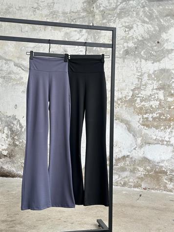 Oysho İspanyol Paça Pantolon (Antrasit/Siyah)