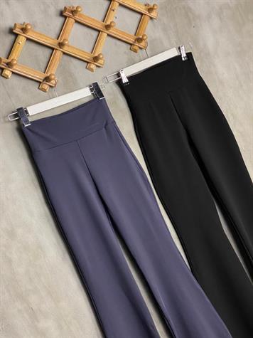 Oysho İspanyol Paça Pantolon (Antrasit/Siyah)