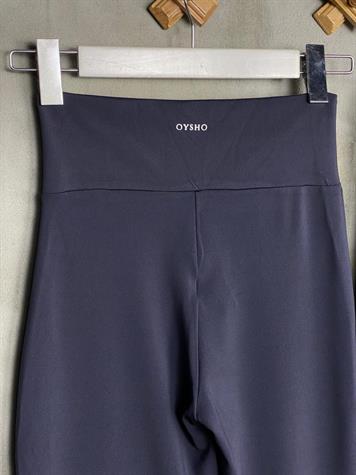 Oysho İspanyol Paça Pantolon (Antrasit/Siyah)