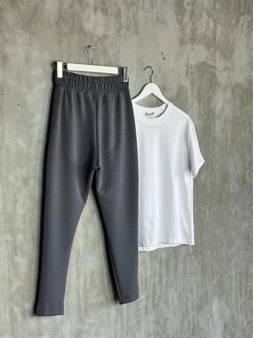 Oysho Kumaş Jogger Kadın Pantolon (Gri)