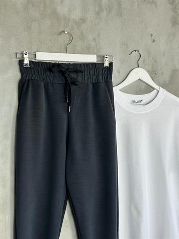 Oysho Kumaş Jogger Kadın Pantolon (Siyah)