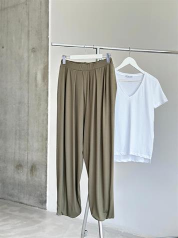 Oysho Kumaş Şalvar Model Pantolon (Haki)