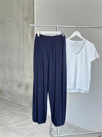 Oysho Kumaş Şalvar Model Pantolon (Lacivert)