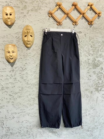 Paraşüt Jogger Pantolon (Siyah)