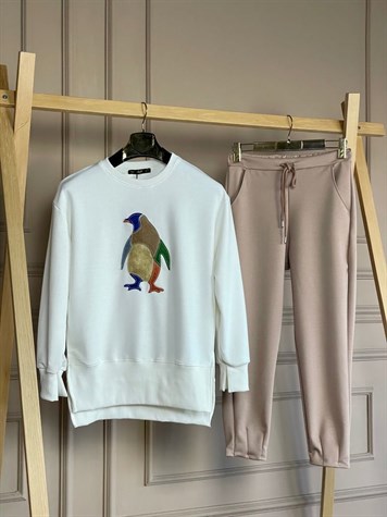 Penguen Desenli Tunik Sweat