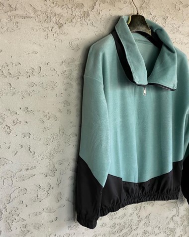 Polar Poplin Garnili Sweat (Mint)