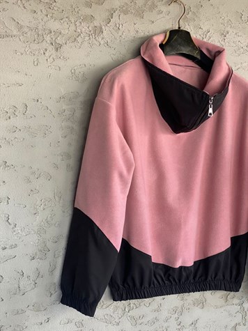 Polar Poplin Garnili Sweat (Pudra)