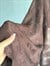 Premium Brode Kumaş Bağlama Detaylı Kimono Gömlek (Kahve)