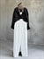 Premium Fit Kalıp Palazzo Pantolon (Beyaz)