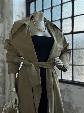 Premium Marka Model Trençkot (Haki)