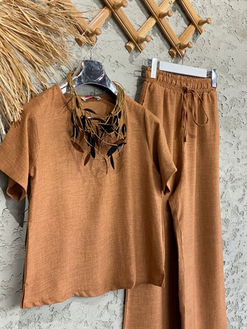 RAHAT BLUZ VE PANTOLON TAKIM (TARÇIN)