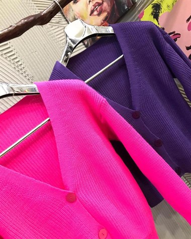 Salaş Model Hırka (PEMBE & SİYAH & MOR)