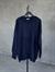 Sırt Yazı Detaylı Oversize Yumoş Tunik (Lacivert)