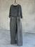 Taş Yıkama Şalvar Model Pantolon (Antrasit)